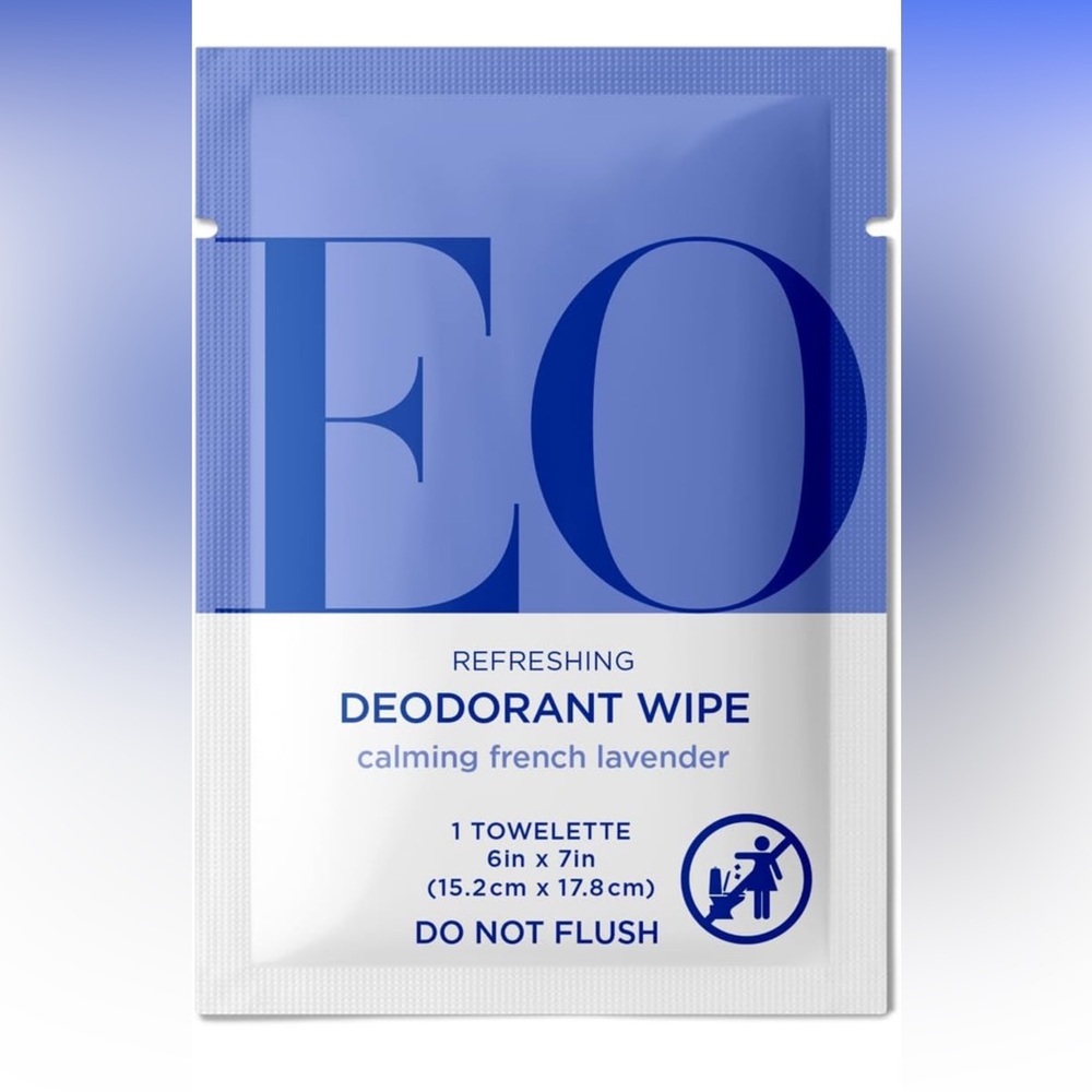 🔴 EO Refreshing Deodorant Wipes- two packs! -R19